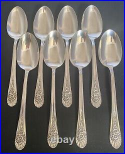 1953 Jubilee Wm Rogers International 54 Piece Dinner Flatware Silverware Set