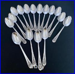 1953 Jubilee Wm Rogers International 54 Piece Grille Flatware Silverware Set Nos 1953 Jubilee Wm Rogers International 54 Piece Grille Flatware Silverware Set Nos