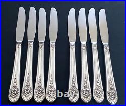 1953 Jubilee Wm Rogers International 54 Piece Grille Flatware Silverware Set Nos 1953 Jubilee Wm Rogers International 54 Piece Grille Flatware Silverware Set Nos