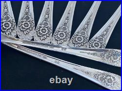 1953 Jubilee Wm Rogers International 54 Piece Grille Flatware Silverware Set Nos 1953 Jubilee Wm Rogers International 54 Piece Grille Flatware Silverware Set Nos