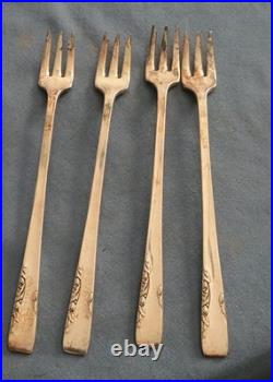 1954 Rogers Oneida 1881 s/p 91pc flatware Proposal 4 place setting for 12 plus