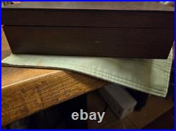 1955 Chased Rose Silver Plate Silverware Set 63 Pieces Rogers & Bro Extra Plate