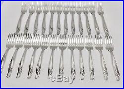 1957 Rogers Bros EXQUISITE International Silver Plate 76pc Serv. For 12 Flatware