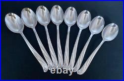 1958 Modern Scroll Wm Rogers 50 Piece Flatware Silverware Set For 8 1958 Modern Scroll Wm Rogers 50 Piece Flatware Silverware Set For 8