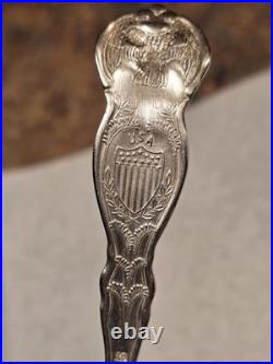 23 Vintage Silver/plate Wm. Roger Souvenir State Spoons multi states, listed