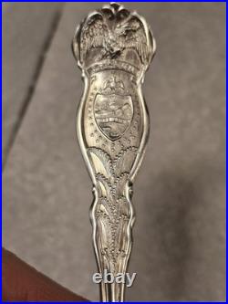23 Vintage Silver/plate Wm. Roger Souvenir State Spoons multi states, listed