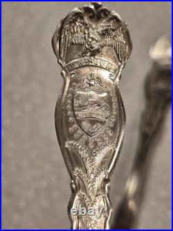 23 Vintage Silver/plate Wm. Roger Souvenir State Spoons multi states, listed
