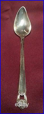 27 Pc 1847 Rogers Bros Eternally Yours Silver-plate c1941 Unique Fruit Spoons