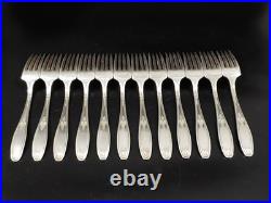 28 Of Vintage 1847 Rogers Bros Silverware Silver Plate Flatware Fork Spoon Knife