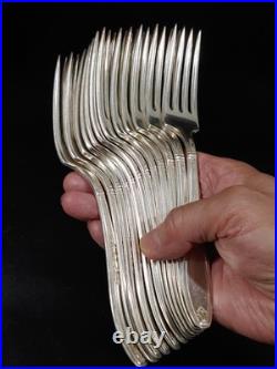 28 Of Vintage 1847 Rogers Bros Silverware Silver Plate Flatware Fork Spoon Knife 28 Of Vintage 1847 Rogers Bros Silverware Silver Plate Flatware Fork Spoon Knife