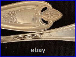 30 pc Flatware Set Vintage -1847 Rogers Bros XS Triple Silver Plate
