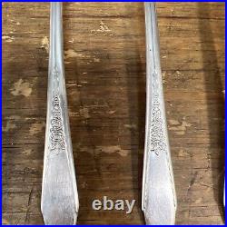 39 Pieces Silver Plate Will Rogers Bros. Gardenia Flatware