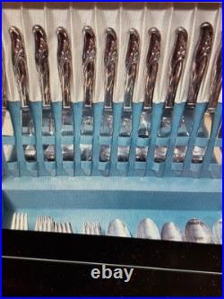 40 Pc Rogers & Bro International Silver Plate Exquisite Radiant Lady Flatware