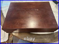 42 FB Rogers Golden Grand Antique Flatware Silverware 40 Pcs +2 Hostess withcase