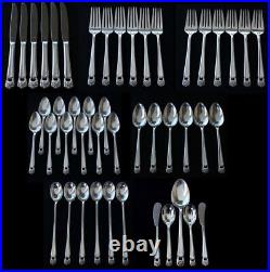 47 Pc Value $660 ETERNALLY YOURS 1941 Silver Plate Set 1847 Rogers Bros w Chest