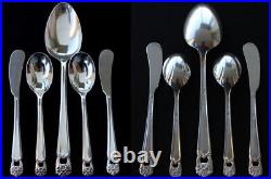 47 Pc Value $660 ETERNALLY YOURS 1941 Silver Plate Set 1847 Rogers Bros w Chest