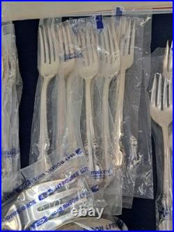 47 Pc Vtg Silver Plate Flatware Set IS Rogers Bros. Reflection 8 Place Settings