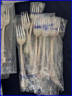 47 Pc Vtg Silver Plate Flatware Set IS Rogers Bros. Reflection 8 Place Settings