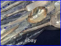 47 Pc Vtg Silver Plate Flatware Set IS Rogers Bros. Reflection 8 Place Settings