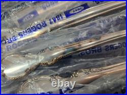 47 Pc Vtg Silver Plate Flatware Set IS Rogers Bros. Reflection 8 Place Settings