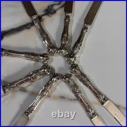 47 Pcs 1847 Rogers Bros VINTAGE Grape Vine Silverware 47 Pcs 1847 Rogers Bros VINTAGE Grape Vine Silverware