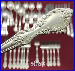 48Pc GRAND ELEGANCE Silverplated SERVICE FOR 6 + EXTRAS & SERVING Pcs Rogers