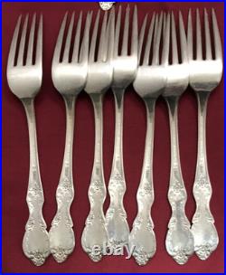 48Pc GRAND ELEGANCE Silverplated SERVICE FOR 6 + EXTRAS & SERVING Pcs Rogers