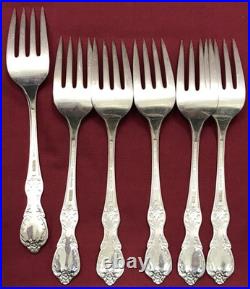 48Pc GRAND ELEGANCE Silverplated SERVICE FOR 6 + EXTRAS & SERVING Pcs Rogers