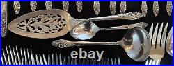 48 piece Oneida Community Silverplate Evening Star Flatware Silverware Set