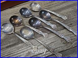 49 Piece WM Rogers Extra Plate Flatware Knives Spoons Forks Vtg Naken's Chest 49 Piece WM Rogers Extra Plate Flatware Knives Spoons Forks Vtg Naken's Chest