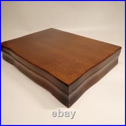 50 PC Wm. Rogers Mfg Co AA Jubilee Silverplate I. S. Flatware Set Vtg withCase