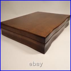 50 PC Wm. Rogers Mfg Co AA Jubilee Silverplate I. S. Flatware Set Vtg withCase