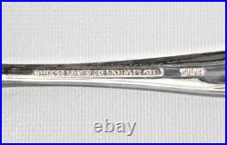 50 Pc Rogers Extra Plate Allure Teatime Silverplate Flatware Set withCase