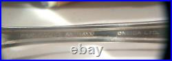 50 pc Set Wm. A. Rogers AA Heavy Silverware Oreida Art Deco 8 Place Settings + 50 pc Set Wm. A. Rogers AA Heavy Silverware Oreida Art Deco 8 Place Settings +