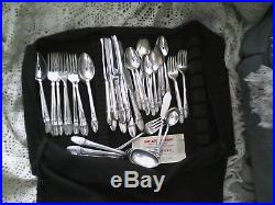 51 PCs 1847 Rogers Bros First Love Silver plate Flatware