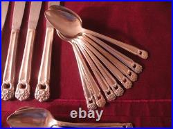 52 Pieces International Silver Eternally Yours Silverplate 1941 Rogers Flatware
