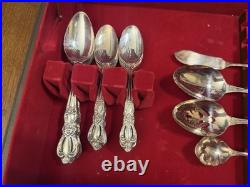 52 piece Vintage 1847 Rogers Bros IS Flatware HERITAGE In Box Service for 8