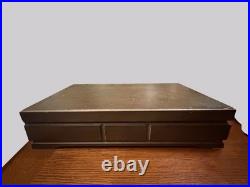 52 piece Vintage 1847 Rogers Bros IS Flatware HERITAGE In Box Service for 8