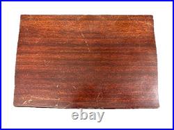 54 Pc 1847 Rogers Brothers Daffodil Silver Plate Flatware Set Wood Case Art Deco