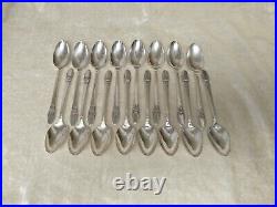 54 pc Set FIRST LOVE by 1847 Rogers Bros Silverware in Blonde Wood Chest VG