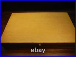55 Pc ETERNALLY YOURS 1941 Silver Plate Set 1847 Rogers Bros w Chest Service 8