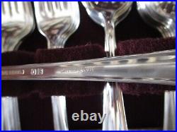 (55) Pc Set 1847 Rogers Silverplate Grill Flatware, 1941 Eternally Yours #22