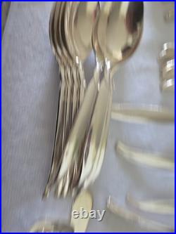 57 Piece 1847 Rogers FLAIR International Silver plate Flatware Set