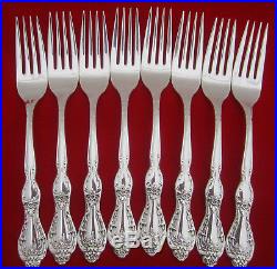 57 Pieces Wm Rogers IS BEVERLY MANOR Silverplate Flatware Set Service for 8