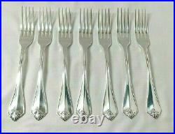 59 pc set 1881 Rogers Silverplate KING JAMES Flatware Oneida for 7 Plus Extras