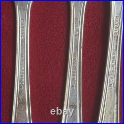 5.75 Silver Plate Antique Rogers Butter Knife Set of 11 Gorgeous Pieces