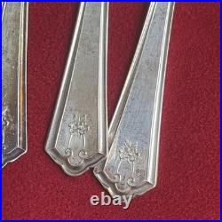 5.75 Silver Plate Antique Rogers Butter Knife Set of 11 Gorgeous Pieces