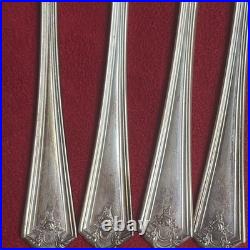 5.75 Silver Plate Antique Rogers Butter Knife Set of 11 Gorgeous Pieces
