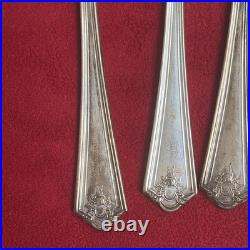 5.75 Silver Plate Antique Rogers Butter Knife Set of 11 Gorgeous Pieces