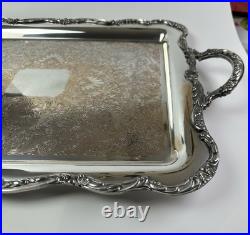5 pc Daffodil Pattern 1847 Rogers Bros Silver Plate Tea & Coffee Service Set